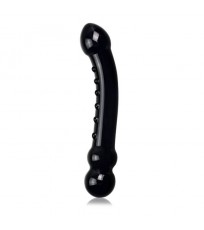 СТЪКЛЕНО ДИЛДО С РЕЛЕФ ROMANCE BLACK СТЪКЛЕНО ДИЛДО С РЕЛЕФ ROMANCE BLACK